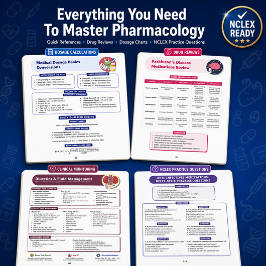 The Essential Pharmacology Guide for Nursing Students